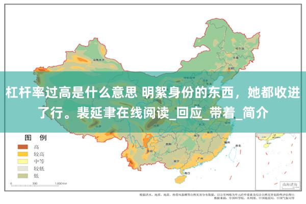 杠杆率过高是什么意思 明絮身份的东西，她都收进了行。裴延聿在线阅读_回应_带着_简介